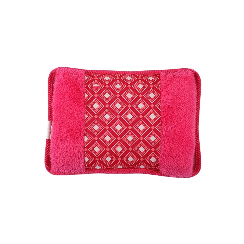 factory wholesale new design heat therapy rechargeable hot water bottle hand warmer heat pack electric hot water bag