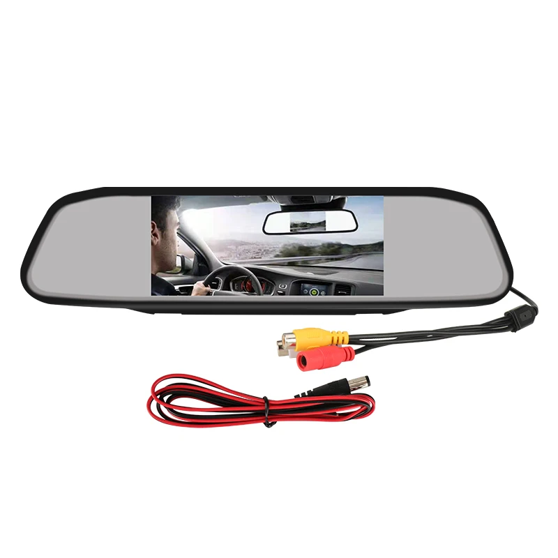 
Car Rear View Mirror Monitor With 4.3 inch TFT LCD MONITOR Auto Car Monitor Reverse Display 
