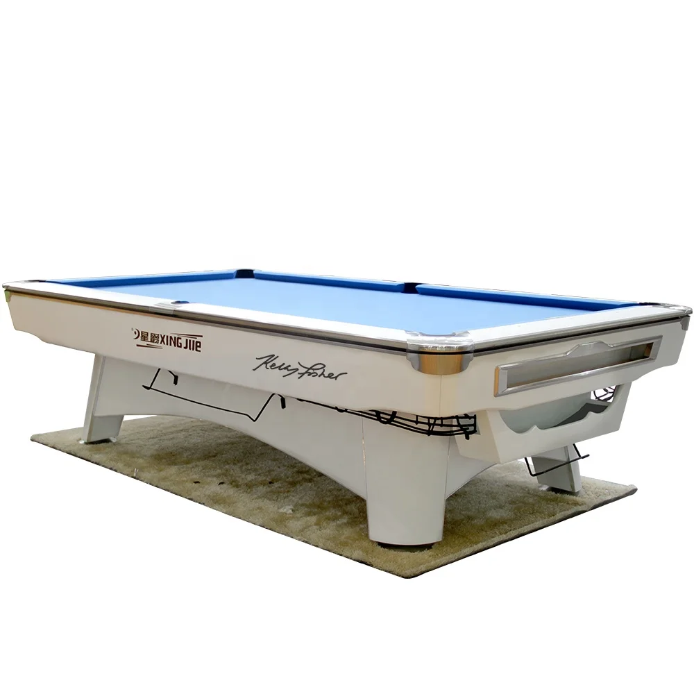 2024 Factory 8ft 9ft size Billiard Table Pool with quality slate and solid woods for club