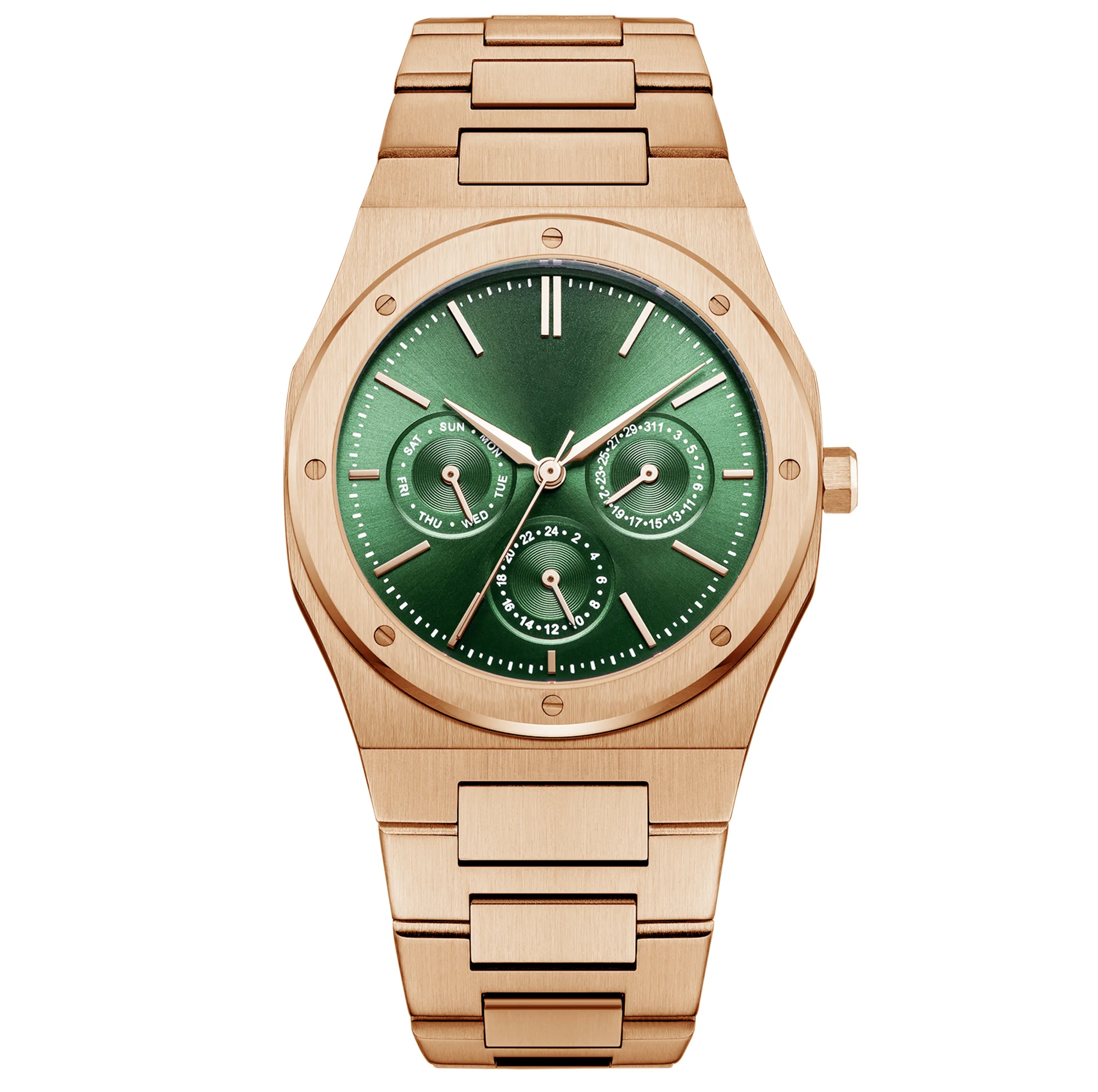 Business Waterproof Chronograph Wristwatches Luxury Ladies Clock Quartz Relojes Personalizados Oem Watch 36 Mm Women Watches