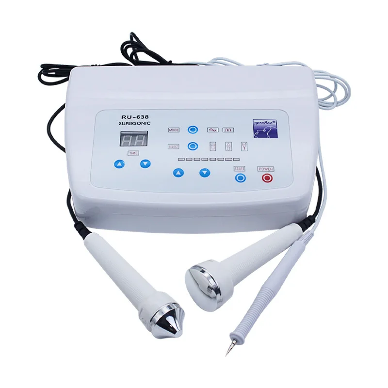New Electronic Product Ultrasonic Device Rf AU-638 Ultrasound Led  Facial Facial Machine