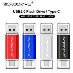 Type C OTG usb flash drives Memory Sticks , type-C usb flash drives, otg 8G 16g32gb 64gb 128gb 256g pendrive for phone tablet