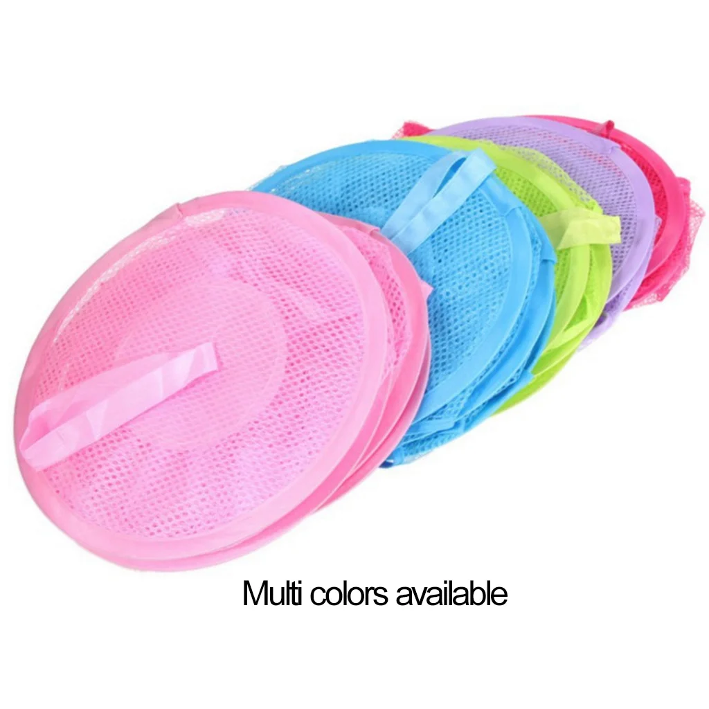 Multifunctional 3 layers Portable Travel Folding Kids Toy Underwear Bra mesh pocket shelf rack hanging storage organizer basket