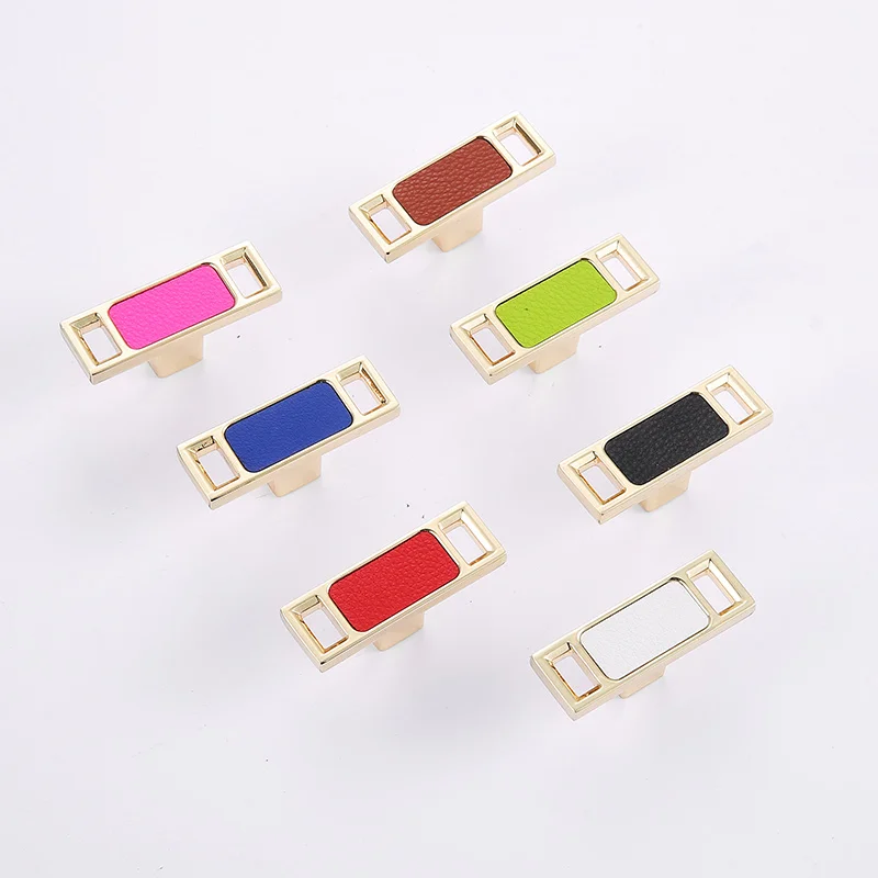 Zinc Cabinet Big Brass Knob Kitchen Door Marble Handle,Natural Marble With Solid Brass Furniture Handle