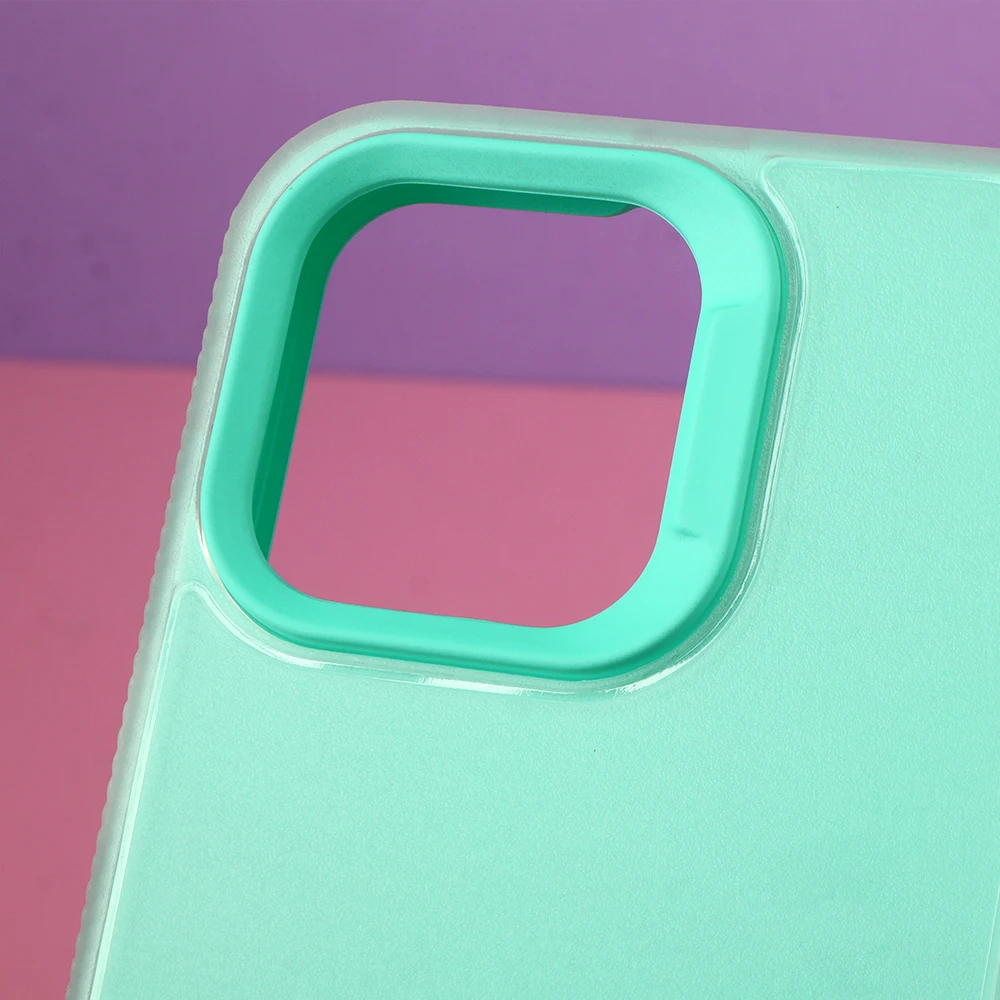 Somostel New Luxury Color Photo Frame Independent Skin Feeling TPU Mobile Phone Case Back Cover for iPhone 15 Pro Max HW SAM