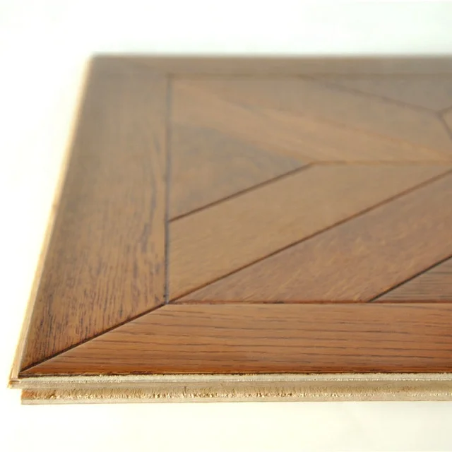 Factory price non-slip oak parquet wood flooring