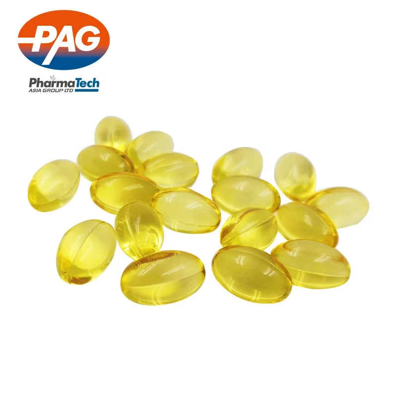 Фирменное масло для водорослей + натуральный витамин E, веганская капсула Softgel