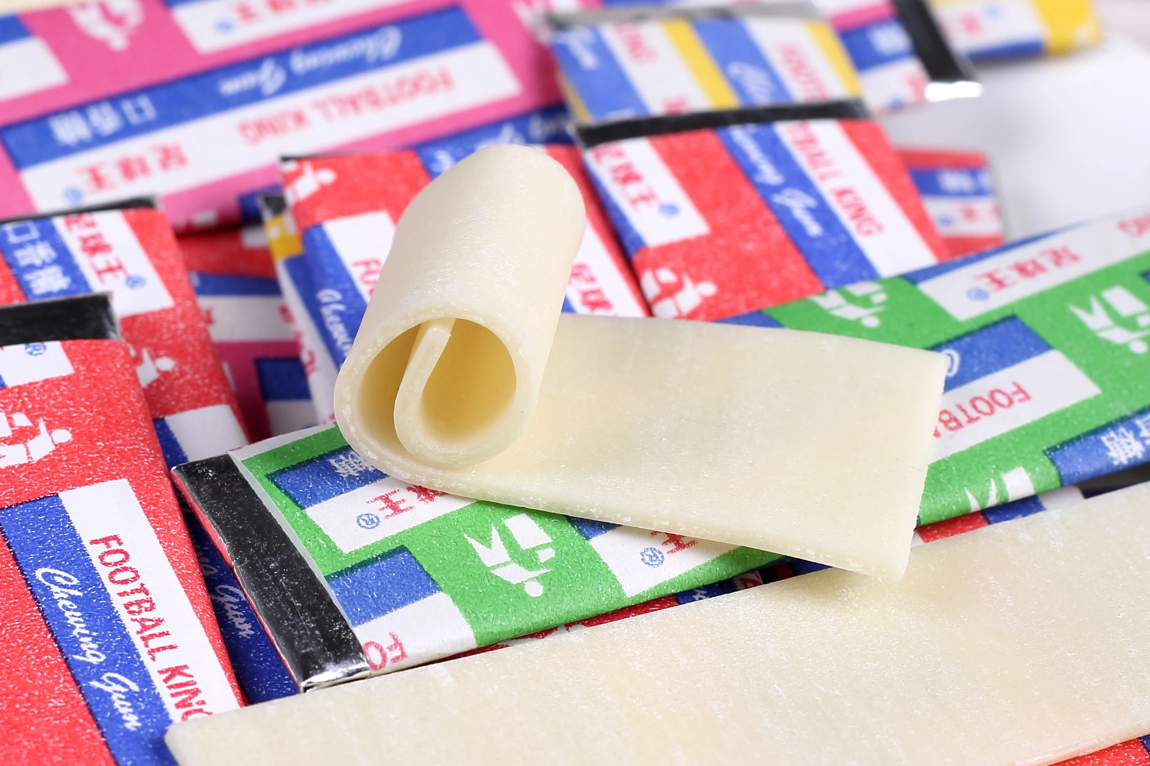 Chewing gum factory fruit flavor caffeine sugar stick chewing gum manufacturer