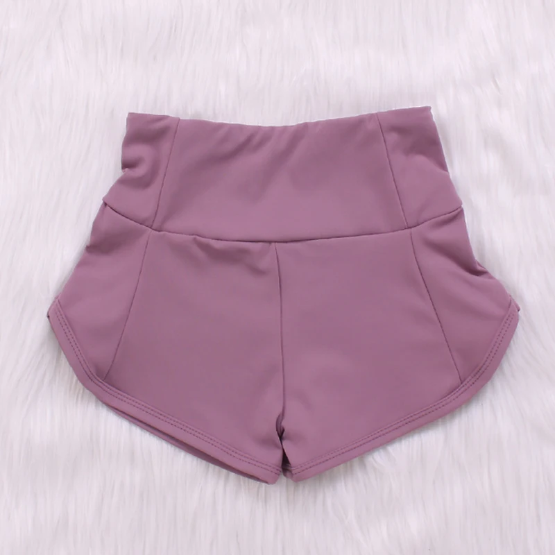 Popular ODM / OEM Baby And Toddler Yoga Shorts Pants Customized Solid Color Short Pants