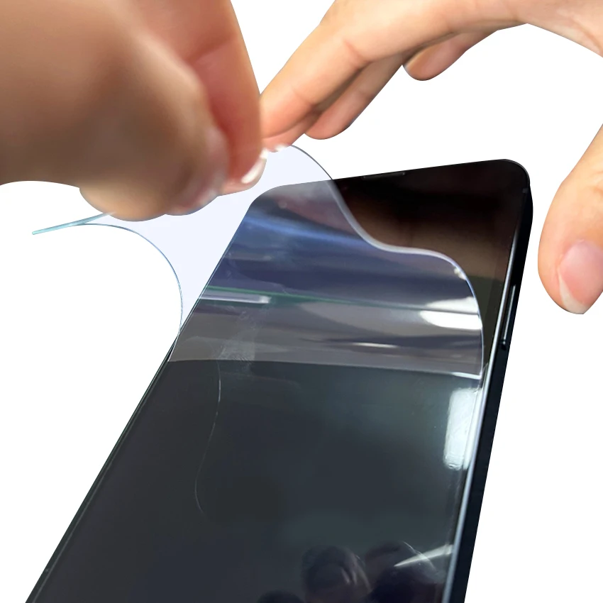 Custom Fully Automatic Smartphone Protective Cutter Mobile Phone Screen Protector Tpu Hydrogel Cutting Film Machine