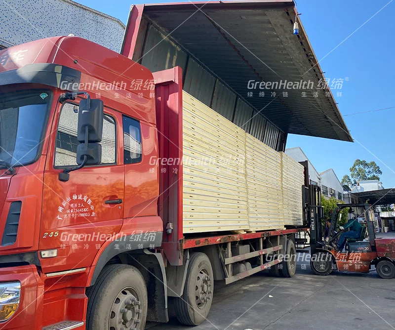 Freezer Cold Room For Meat/Lamb/Shrimp Storage Walk In Cooler Warehousing & Supermarket Supplies