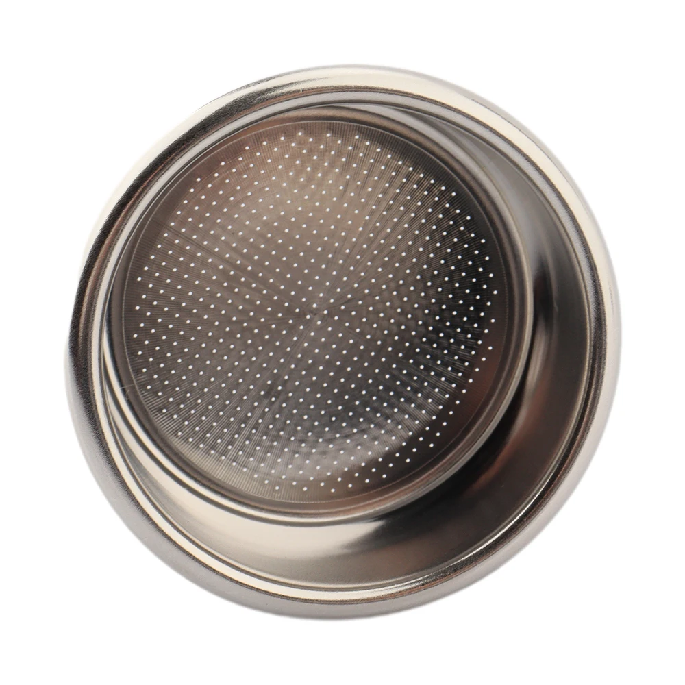 Food Grade Stainless steel Basket Filter Coffee Portafilter Basket Filter 53mm 2 cups Replacement Basket Filter