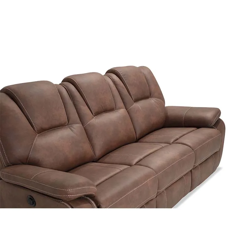 Double Loveseat Leather Recliner Sofa Home Cinema Reclining Sectional Sofa Set Sectional Sofa With Recliner