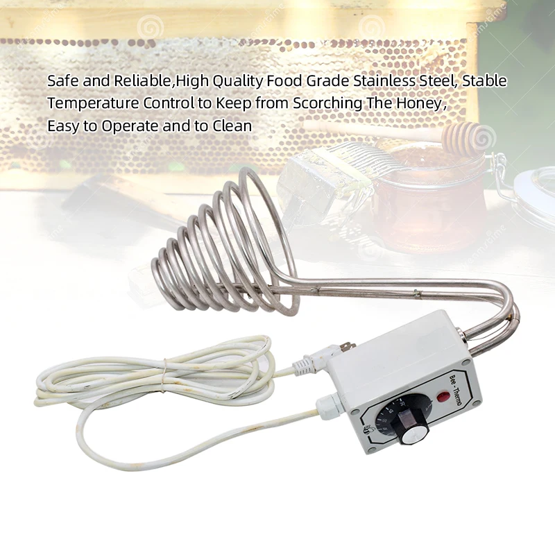 Stainless Steel Honey Melter with Thermostat For Honey Storage Tank  Beekeeping Equipment