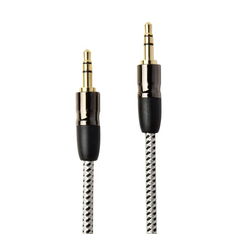 3.5mm Universal Auxiliary Audio Stereo jack Cable Cord for All 3.5mm-Enabled Devices audio cable manufacturer