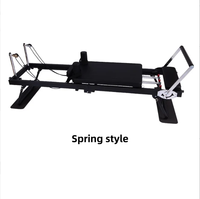 Folding Pilates Reformer Equipment Core Yoga Bed Home Fitness Weight Loss Steel ABS steels Material Pilates Machine