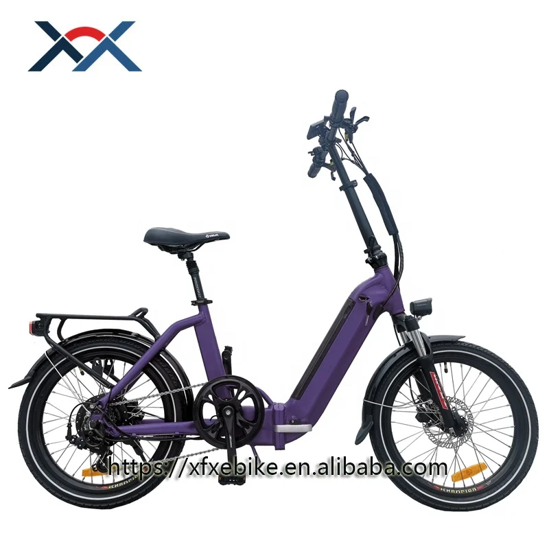 2020 Hot Sale Fold Electric Bike China Female  Bicycle 36V 350W Motor Ebike 20inch Folding Ebike