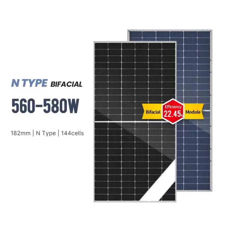 Good Quality 410-450 Watts Panel Monocrystalline Monocrystal Panels Solar System For Ground Power