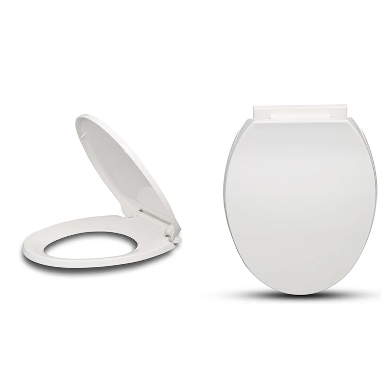 Egg Shape PP Plastic Toilet Seat Cover Quick Release Soft Close Easy To Clean Strong Safety Indian Toilet Seat Price