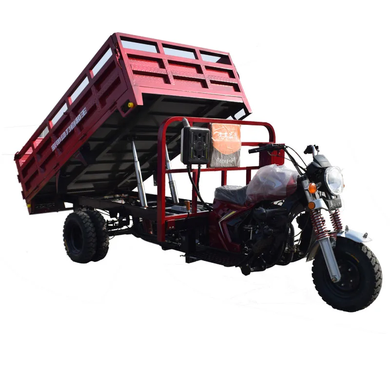 Новый стиль, пятиколесный мотоциклетный Грузовой Трехколесный мотоцикл, самосвал, моторизованный трехколесный мотоцикл для перевозки