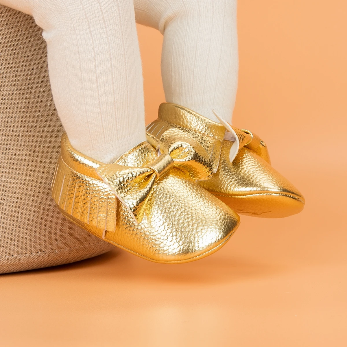 New Arrivals wholesale bowknot girl dress comfortable0-18 months girl infant girl Baby shoes