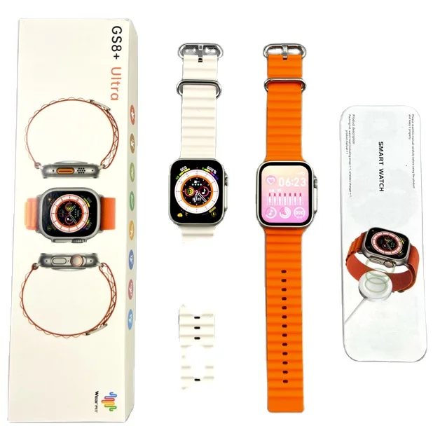 2022 Fashion Sport Gs8+ Ultra Smartwatch Waterproof Wearable Devices Reloj Inteligente Smart Watch Series 8 For smart Watch