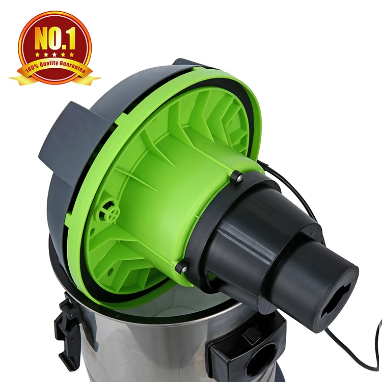 Haotian 2 Motor Wet & Dry Vacuum Cleaner Capacity Stainless Steel 60L 220V 2000W Restaurant Food Grease Extraction Vaccum 24.5
