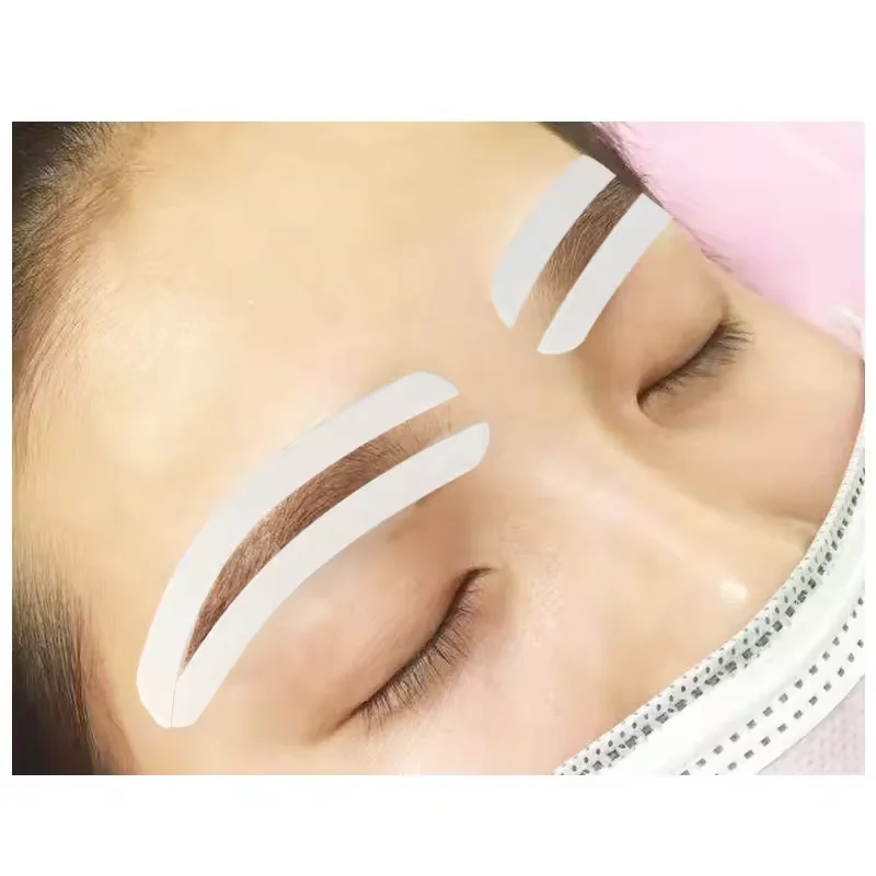 PMU Accessories Brow Shape Tape   Eyebrow Shaping Tools  Microblading  Eye Brow Guide Strip Shaping  Auxiliary Stickers