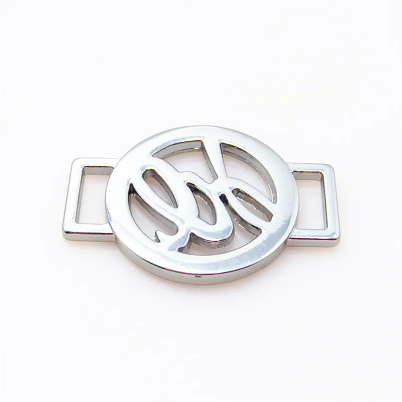 High Quality Zinc alloy Metal tag AF1 DIY Sneaker Kit Shoelaces Buckle locks shoelace charms