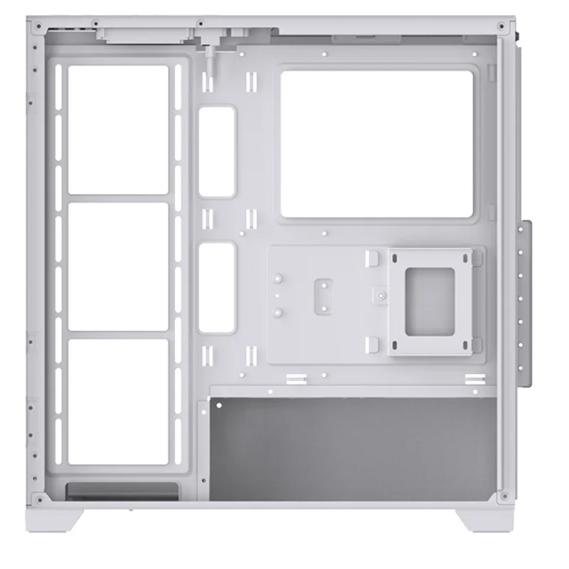 LOVINGCOOL 2025 New Style Desktop Mid Tower Cpu Case ATX MATX Gaming PC RGB Case Computer Glass Mini ITX Chassis