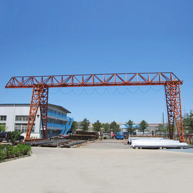 MH type 2 ton 3 ton 4 ton 5 ton hydraulic truss gantry crane with good price