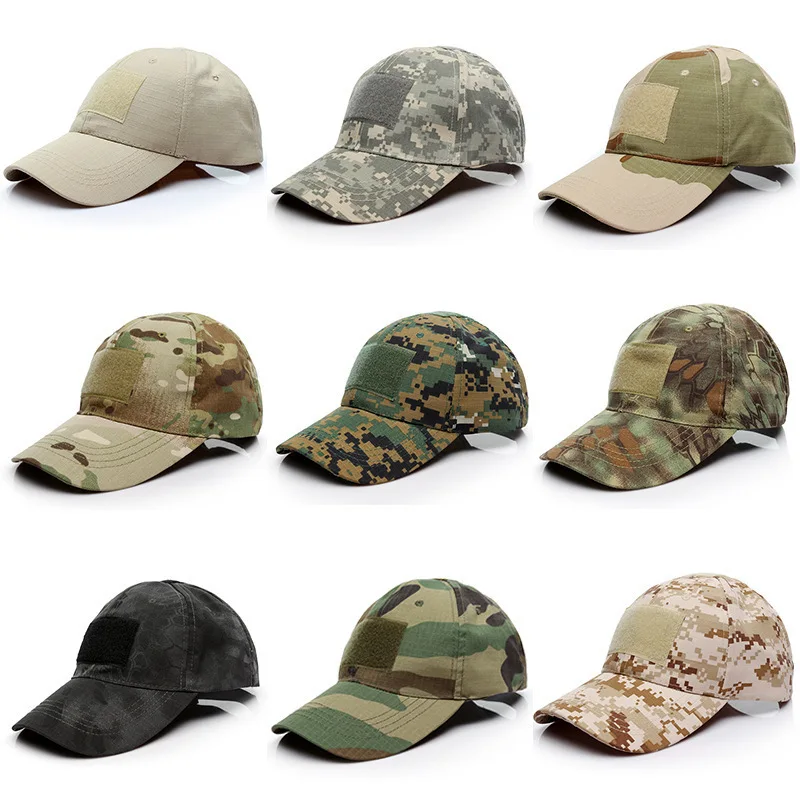 Men Women Unisex Outdoor Hunting Jungle Tactical Hiking Sport Casquette Hats For New Adjustable Camouflage Baseball Hat
