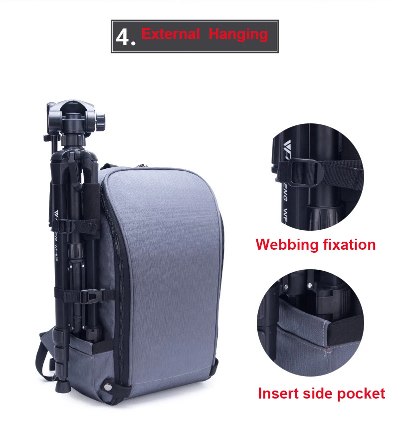 Digital Gear Camera Bags Photography Waterproof Shockproof Camera Shoulder Backpack Bag