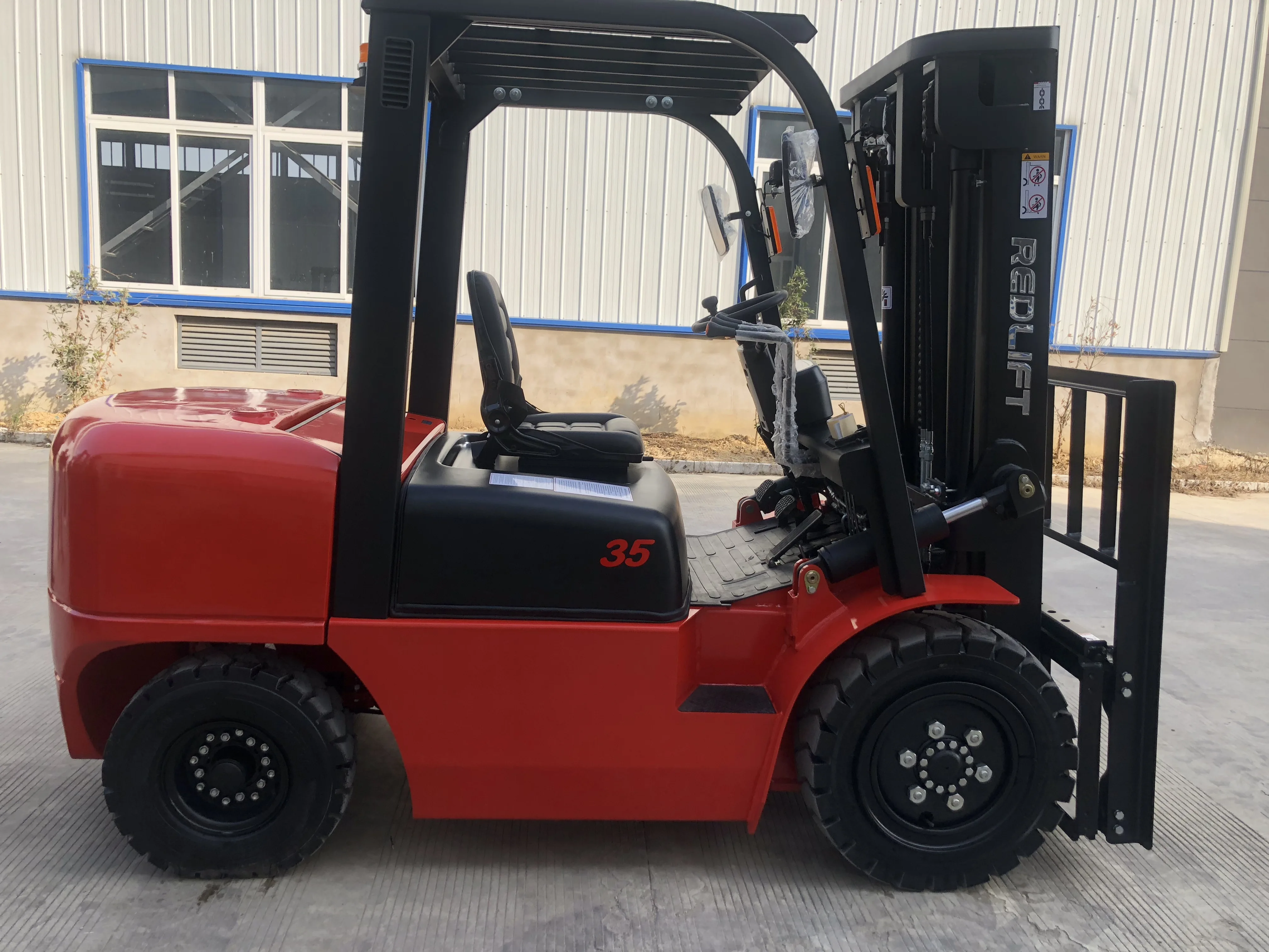 RED-LIFT forklift chinese H series diesel forklift 3.5 ton forklift sale