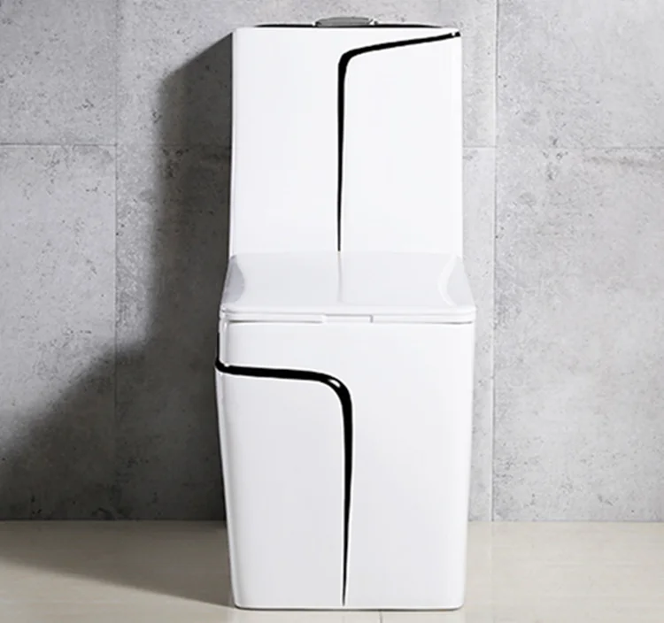 Factory direct sale reliable quality home free-standing one piece color toilet bowls