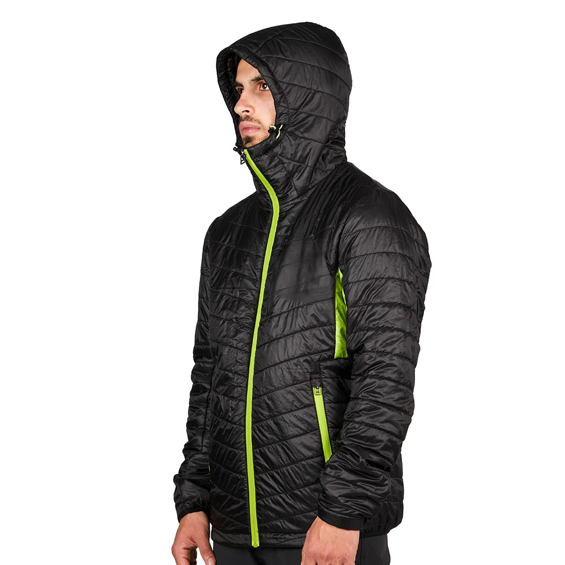 Super light thermal recycled Polartec mountaineering jacket ski jacket