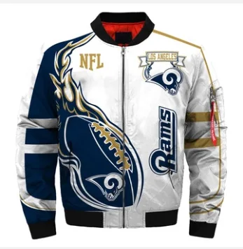 Пользовательские NFL команда регби куртка клуба для женщин и мужчин Куртки 2021 на заказ Полная Сублимационная Подкладка куртки