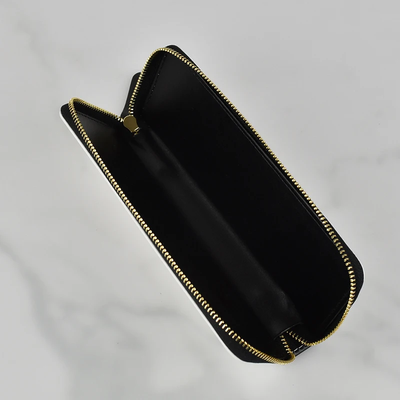 Professional Custom Simple Multifunctional Pencil Pouch Pu Leather Printing Pattern Cartuchera Unicorn Pencil Pouch For Girls