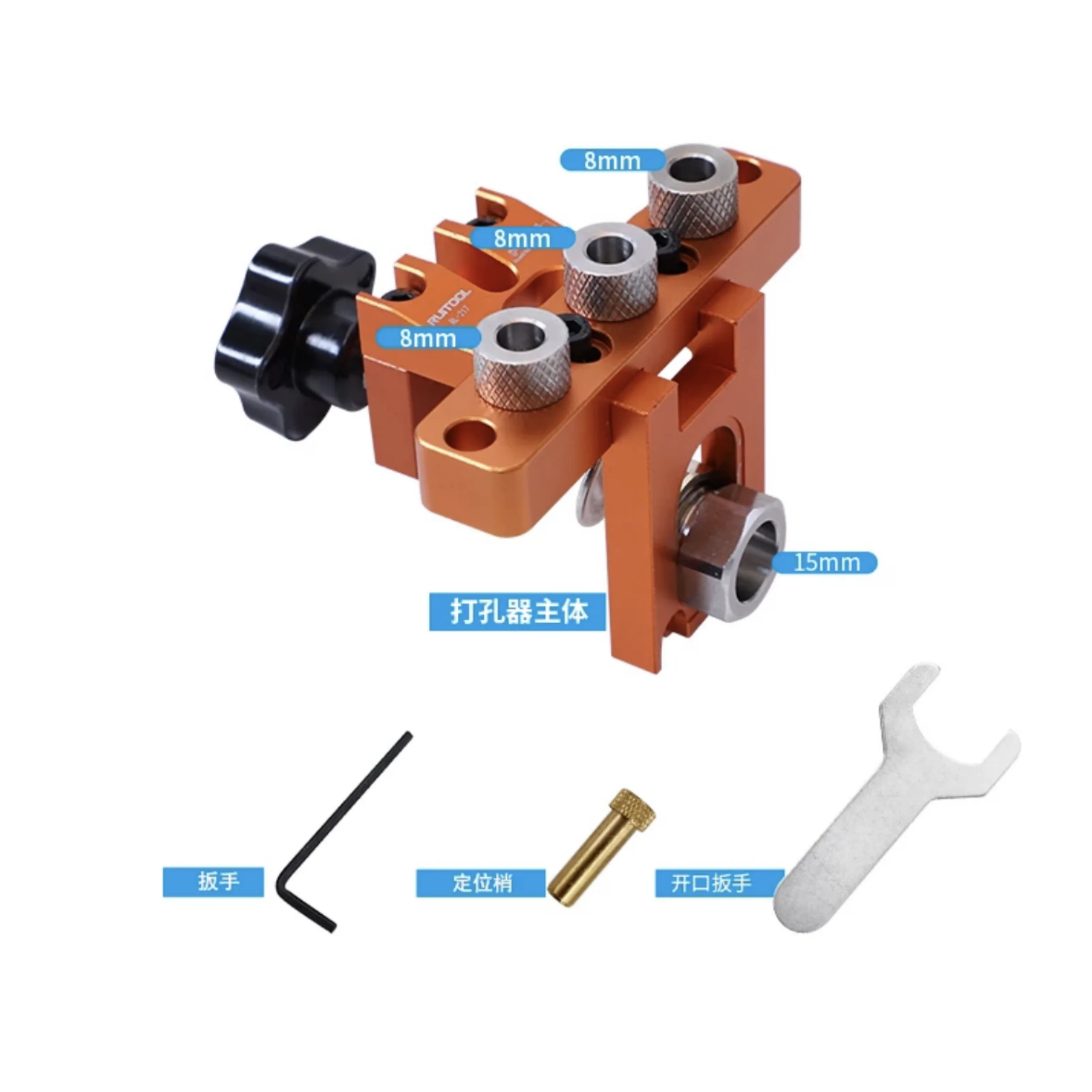 Source factory countersink drill with limiter alloy head cone drill woodworking step screw installation woodworking hole drill