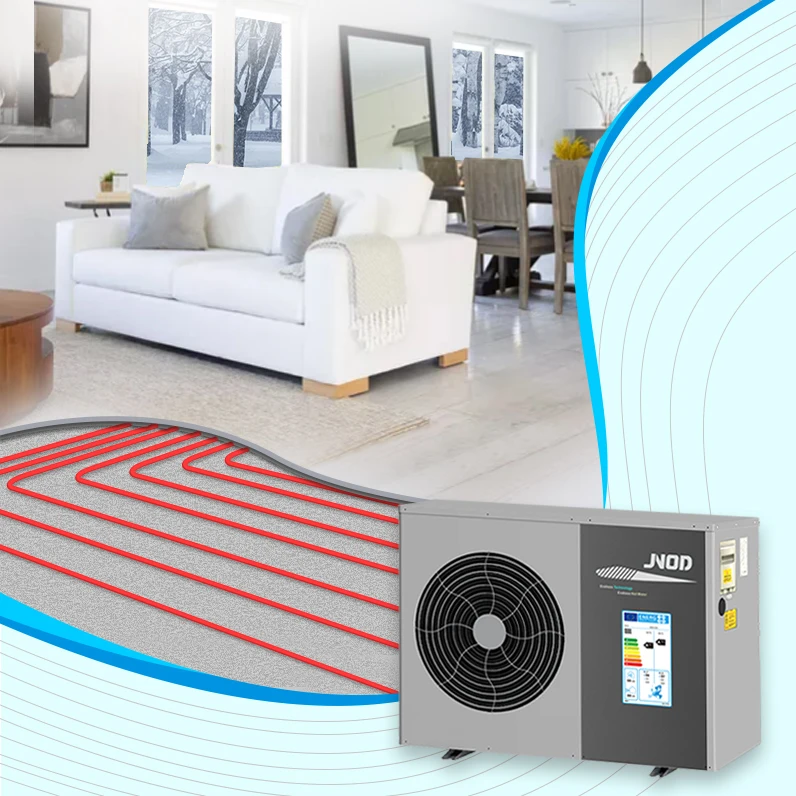 OEM Factory A+++ R290 Air to Water Monoblock High COP Heat Pump System for Central Heating Cooling and Hot Water