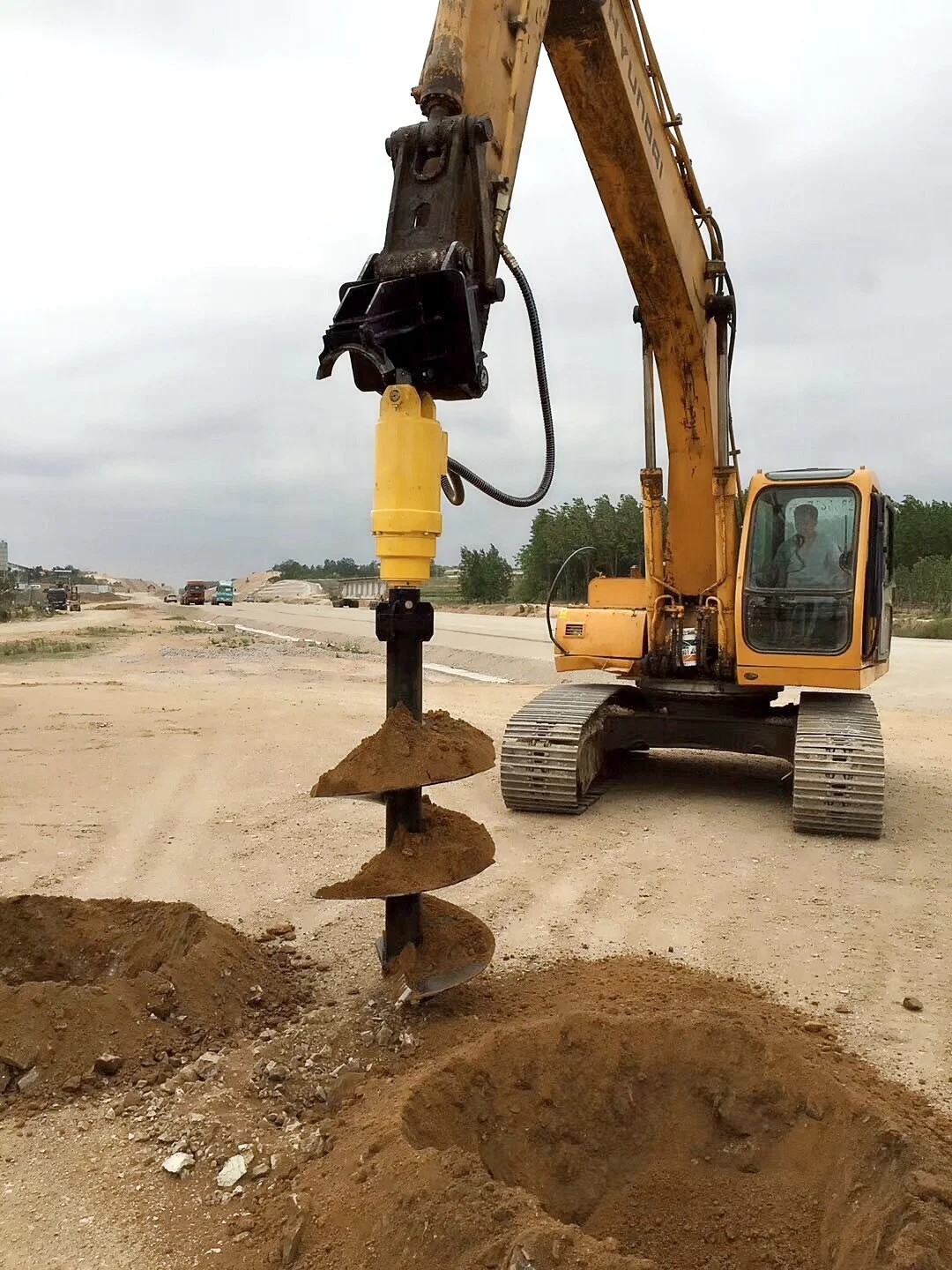 Gite Skid Steer Auger Post Hole Digger