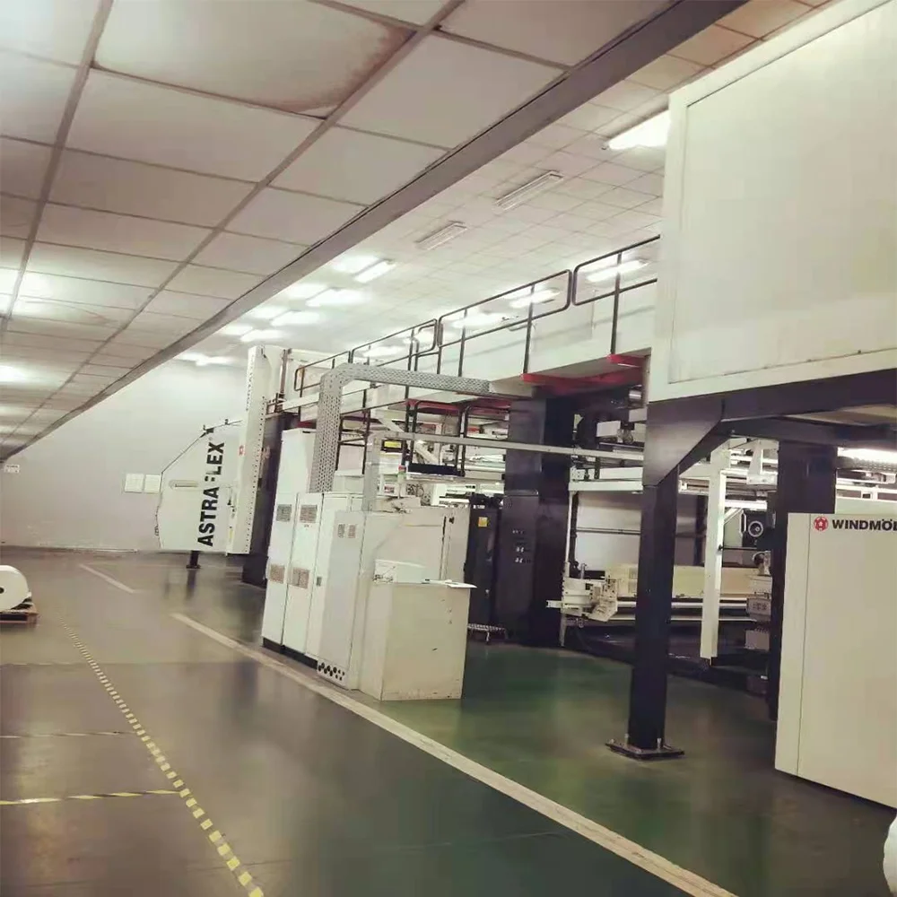 Used plastic flexo printing machine 6-10 color