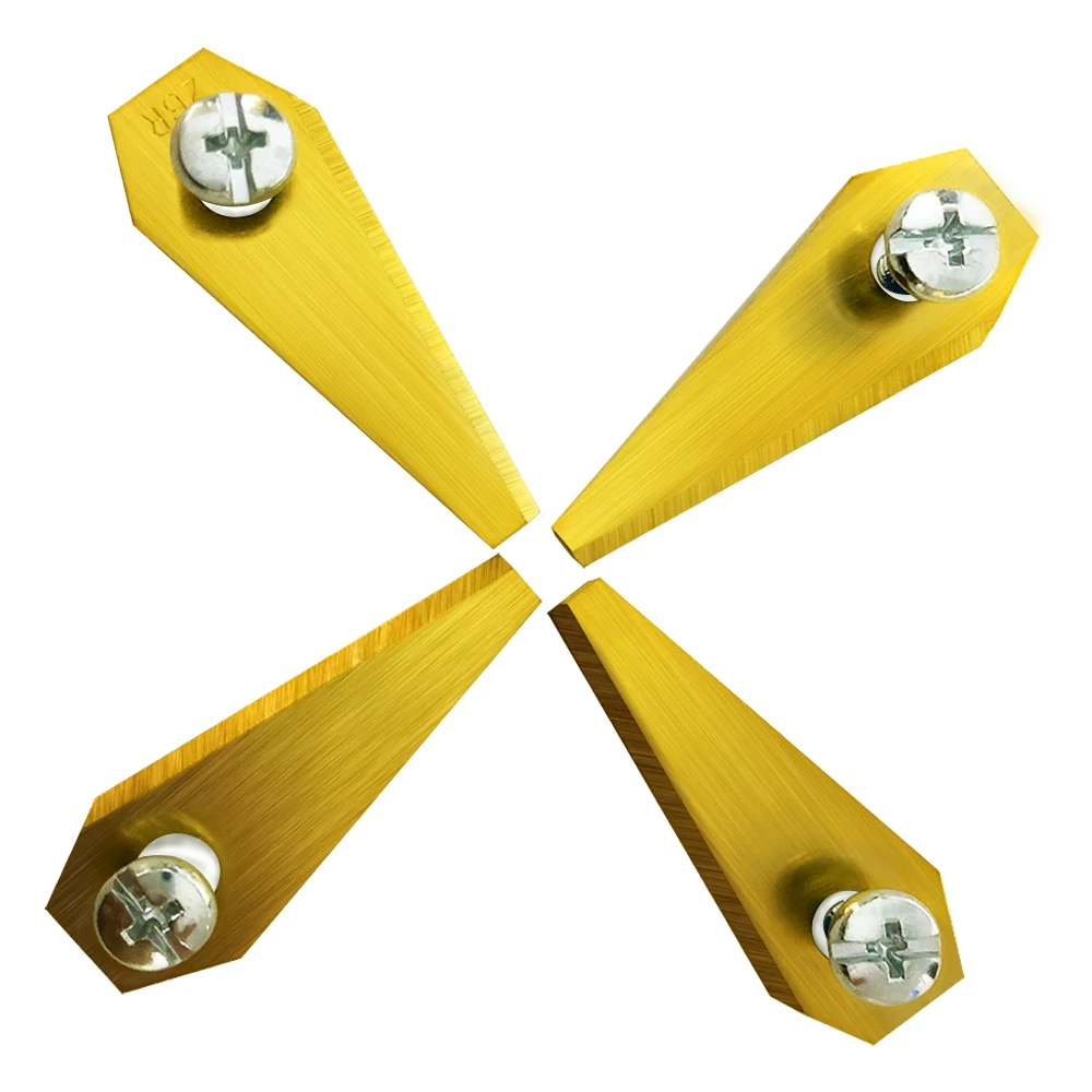 Titanium Coating Stainless Steel Blade Robotic Lawn Mower for Indego Bosch