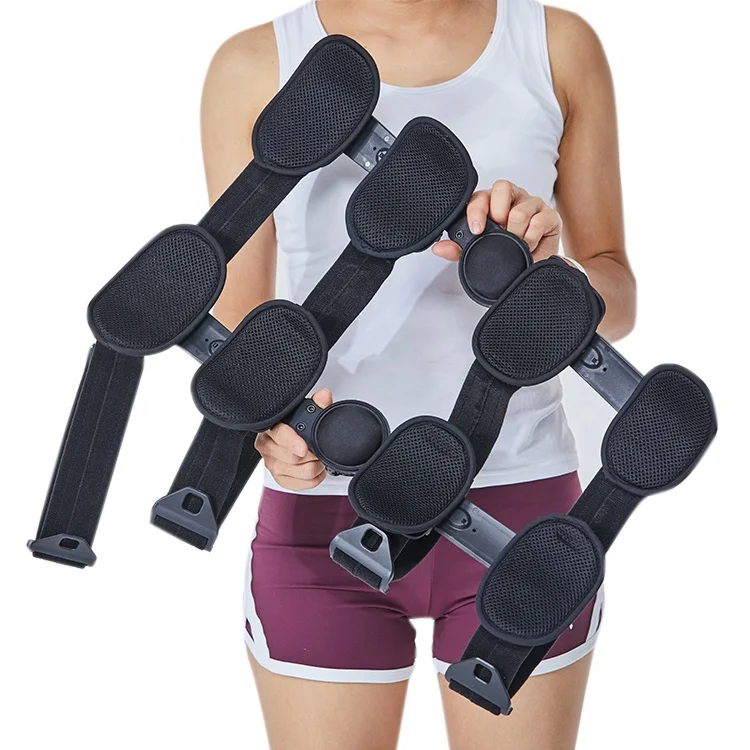 Orthopedic ROM hinged Knee Brace support for Post-op immobilization