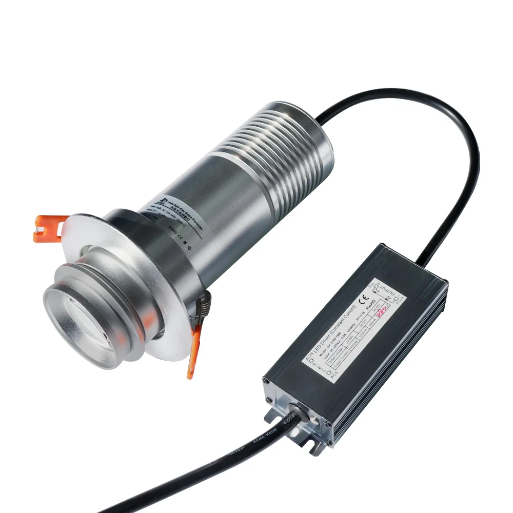 Светодиодный защитный знак gobo 20 Вт встроенный проектор с