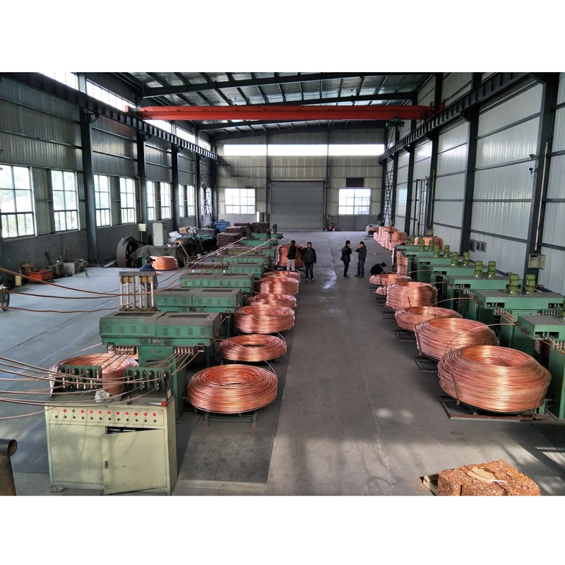 China Factory Upward Production Line Copper Rod Making Machine