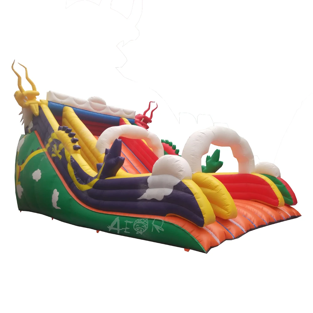  Kids Inflatable Slide Inflable for Fun 2020 Dragon Outdoor Pantone Bag Accessories Customized