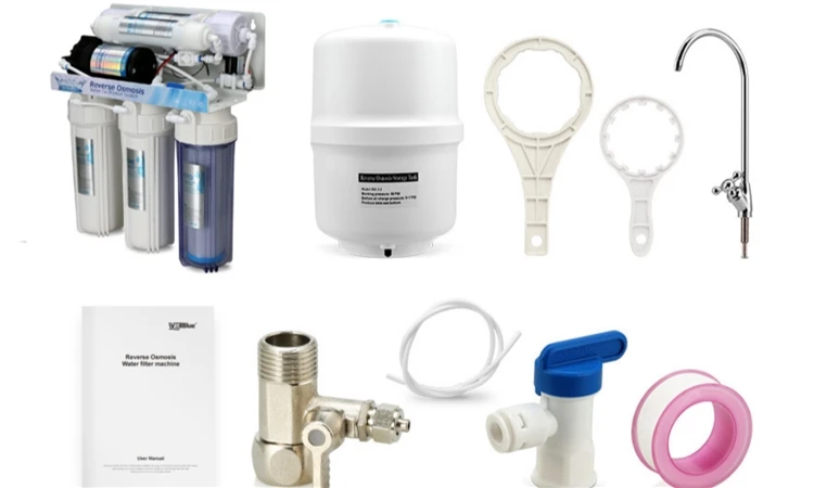 Manufacturer Water filter RO Water Filter Parts RO parts RO pump PP GAC CTO 75GRO membrane T33 filter