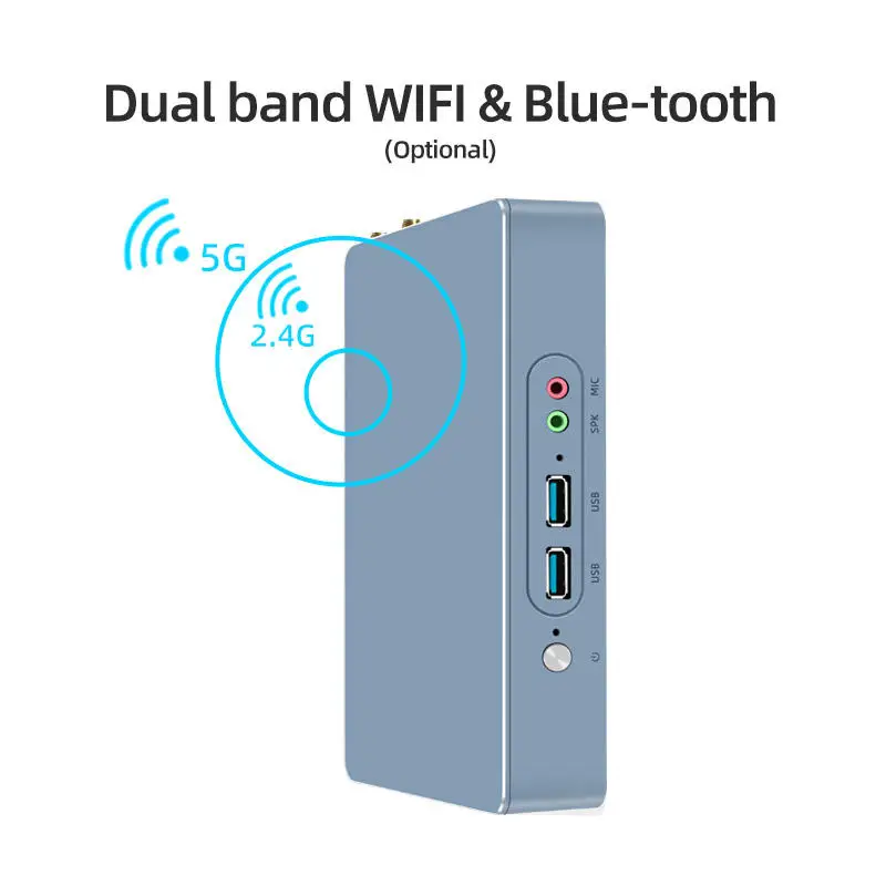 Intel Alder Lake NUC N5095 процессоры Win10 HTPC Dual Hd-Mi 4K UHD Ultra Win11 мини портативный компьютер ПК