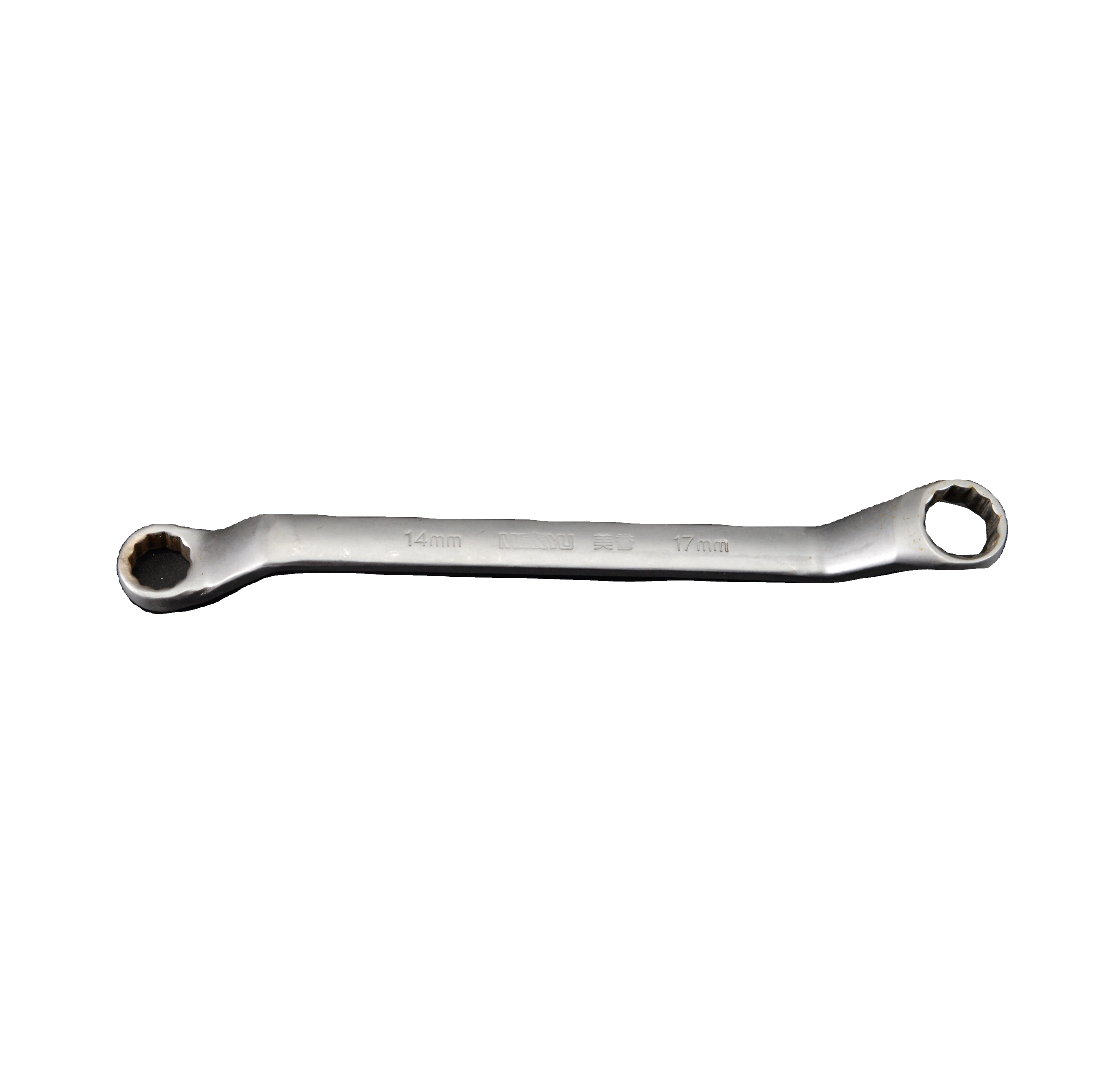 Professional Hardware Hand Tools Box End Wrench Carbon Steel Double Offset Ring Wrench Spanner